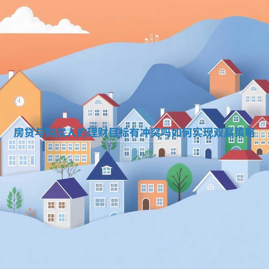 房贷与购房人的理财目标有冲突吗如何实现双赢策略